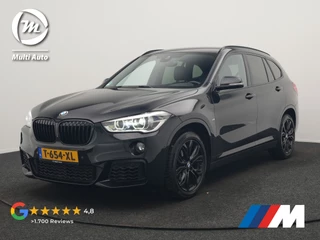 BMW X1 sDrive18i M Sport 141pk | Trekhaak Afn. | Camera | Lederen Sportstoelen Verwarmd | Navigatie | Cruise Control | LED Koplampen | 18"L.M |