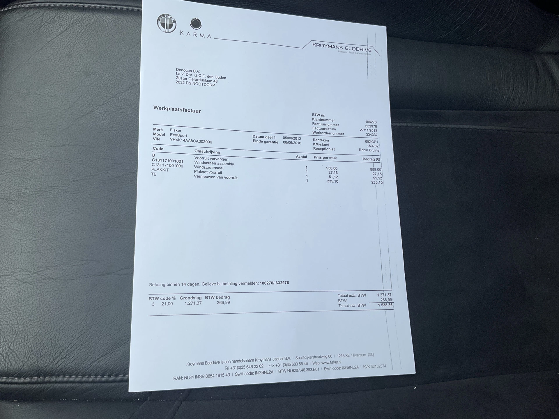 Hoofdafbeelding Fisker Karma