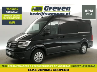 Volkswagen Crafter 2.0 TDI DSG HIGHLINE EXCLUSIVE L3H3 | FACELIFT MODEL | BPM VRIJ | NIEUW 3000KG TREKHAAK VIRTUAL 2XSCHUIFDEUR ADAPTIVE CRUISE LED 140PK CARPLAY 17"LMV