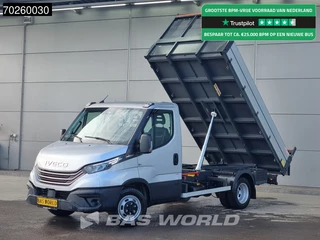 Iveco Daily 35C21 3.0L 210PK Automaat Kipper 2025 ACC Airco CarPlay Tipper Benne Kieper Airco