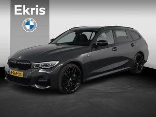 BMW 3-serie Touring 330e High Executive M Sport | High Executive | Individual Dravitgrau metallic | Leder | Stoelverwarming | 19" M Dubbelspaak