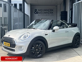 MINI Cooper Cabrio Mini 1.5 Pepper Serious Business | AUTOMAAT | HARMAN/KARDON | NAVI | CRUISE CONTROL | PDC V+A | CLIMATE CONTROL | LMV JCW 17'' | STOELVERWARMING | KEYLESS | LED | BLUETOOTH