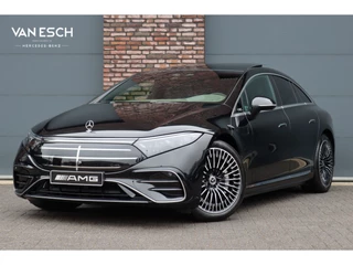 Hoofdafbeelding Mercedes-Benz EQS Mercedes-Benz EQS 350 Exclusive Line 118 kWh | Airmatic | Achterasbesturing | Hyperscreen | Distronic+ | Panoramadak | HUD | Trekhaak | Digital Light | Burmester | Keyless Go | Verwarmd Stuurwiel | 22kW |