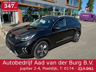 Kia Niro 1.6 GDi PHEV DynamicPlusLine  55km volledig electrisch rijden  Hierna hybride , Dodehoek detectie , Trekhaak afneembaar , Keyless entry , Navigatie , Camera , Parkeerhulp voor & Achter , fab garantie