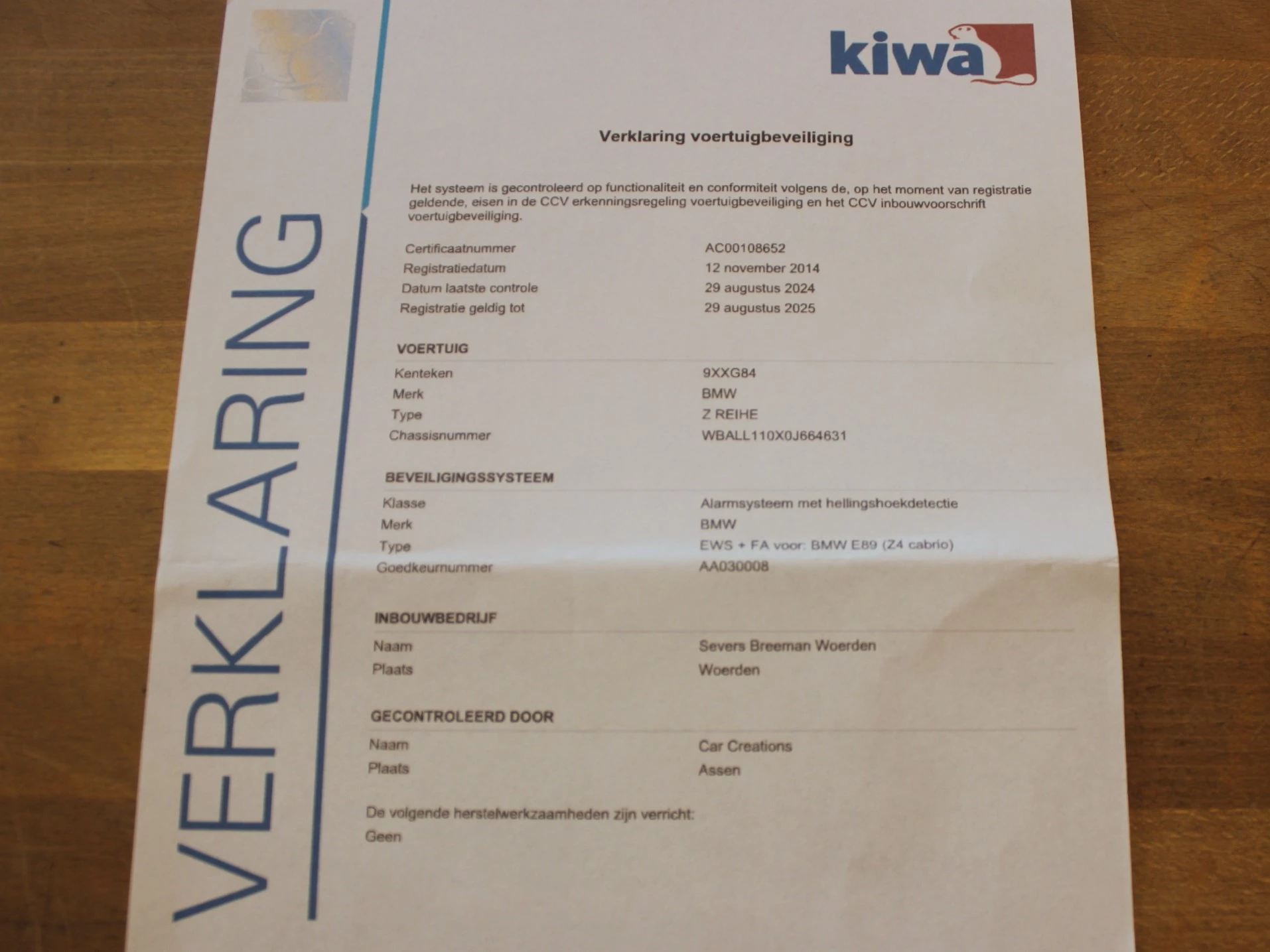 Hoofdafbeelding BMW Z4