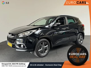 Hoofdafbeelding Hyundai ix35 Hyundai ix35 1.6i GDI i-Vision Trekhaak Navigatie Cruise control Climate control Parkeer Sensoren Achter