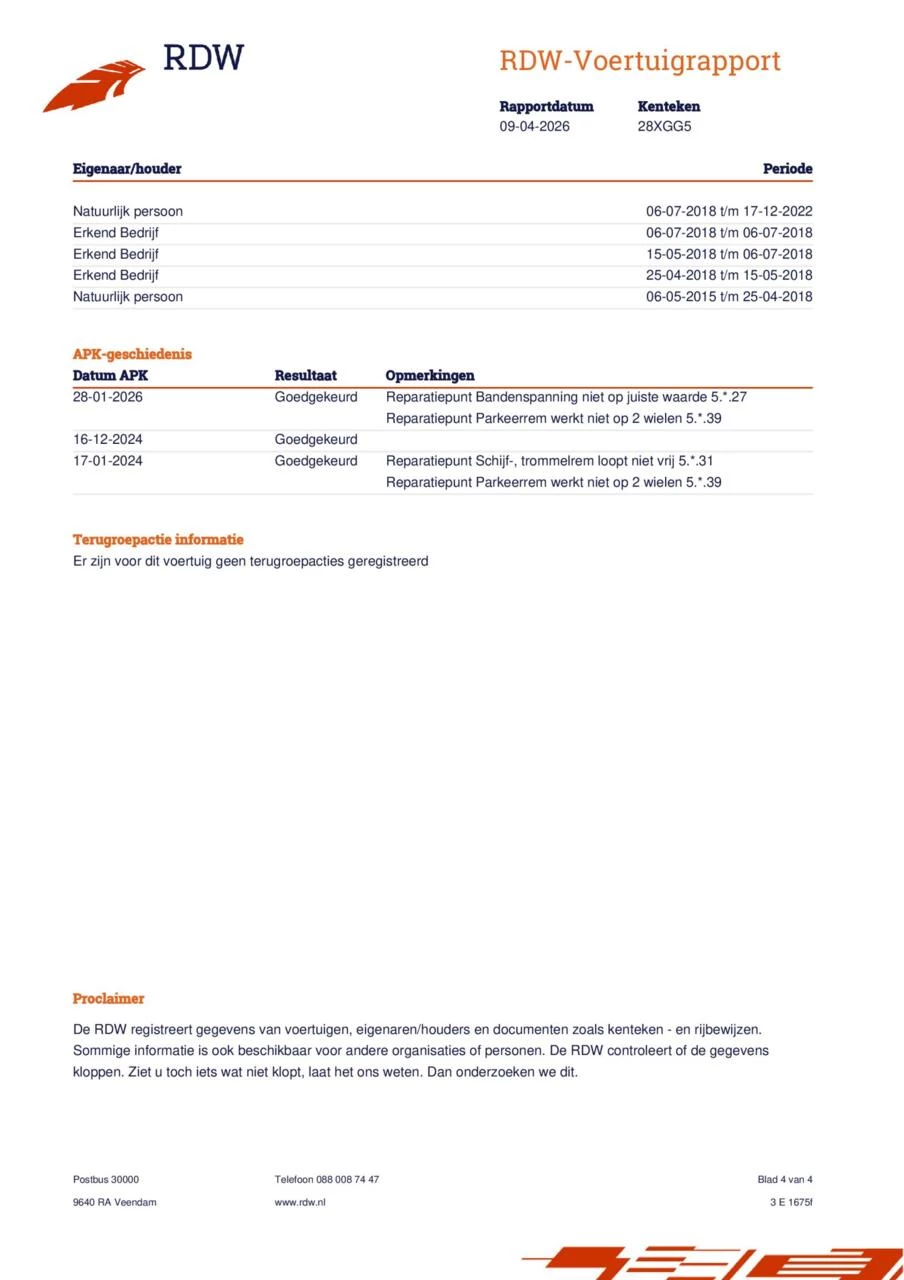 Hoofdafbeelding Volkswagen Golf