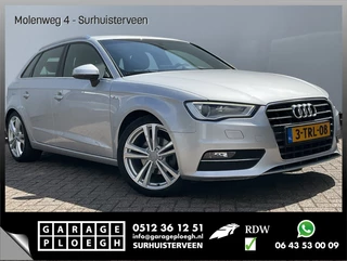 Audi A3 Sportback 1.4 TFSI Ambition S-Line Automaat Trekhaak Nav/Cruise Clima Voll. dealer-Onderhouden!
