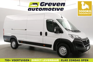 Opel Movano 2.2D 165PK L4H2 | 3000kg Trekgew. | Airco | Cruise | 3 Zits | Parkeersens. | Stoelverw.