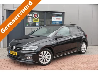 Volkswagen Polo 1.0 TSI 85kw 116pk R-Line Highline , 6 versn. Panoramadak, Led , PDC, Cruise, Carplay , Achteruitrijcamera , Sportstoelen , Actieve demping .DAB+, etc .