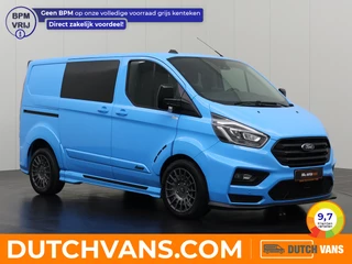 Ford Transit Custom 2.0TDCi 185PK Automaat Dubbele Cabine MS-RT | Leder | Navigatie | Camera | Airco | Cruise | 6-Persoons