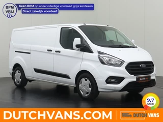 Hoofdafbeelding Ford Transit Custom Ford Transit Custom 2.0TDCI 130PK Lang Kastinrichting | Trekhaak 2800Kg | NAvigatie | Airco | 3-Persoons