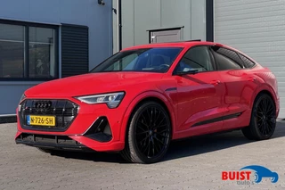 Audi e-tron Sportback 55 quattro S-Line 95 kWh RS stoelen PANO B&O 23" 54790KM!