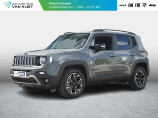 Hoofdafbeelding Jeep Renegade Jeep Renegade 4xe 240 Plug-in Hybrid Electric New Upland | Clima | Apple Carplay | Adapt. Cruise | Dakrails | Priv. Glass | LED | Navi | 17" | PDC | Sting Grey