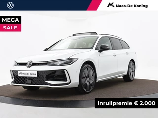 Volkswagen Passat Variant R-Line-Edition (9) 1.5 eTSI 150 pk 7 versn. DSG · Assistance pakket · Black style pakket · Comfort pakket · Panoramisch dakraam · PRIJS is INCL inruilbonus · MEGA Sale