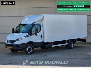 Iveco Daily 72C21 3.0L Automaat XL 551cm Lang Dubbellucht 210PK Bakwagen Airco Cruise Euro6 Meubelbak Koffer Airco Cruise control