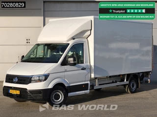 Volkswagen Crafter 140pk Laadklep Automaat Airco Cruise Euro6 Koffer Meubelbak 20m3 Airco Cruise control