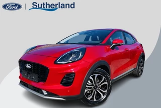 Ford Puma 1.0 EcoBoost Hybrid Titanium 125pk Nieuw Model! | Fantastic Red | Achteruitrijcamera | Navigatie | Metaal lak | Nieuw te bestellen!