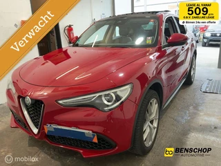 Alfa Romeo Stelvio 2.0 T AWD First Edition Competition Red Panodak Leer Navi Memory 20 inch