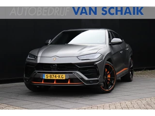 Hoofdafbeelding Lamborghini Urus Lamborghini Urus 4.0 V8 Graphite Capsule | KERAMISCH | PANO | ENTERTAINMENT | B&O | SOFTCLOSE | FULL OPTIONS