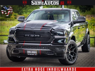 Dodge Ram 1500 GT EDITION | 5.7 V8 HEMI | VIRTUAL COCKPIT | HEAD-UP | ADAPTIVE CRUISE | 360 CAMERA | TRX PACK | Comfortabele Dubbele Cabine met Royale 5 Zitplaatsen | BPM vrij BPM vrij | Nu Leverbaar uit Voorraad | Voorraad Nr 2436