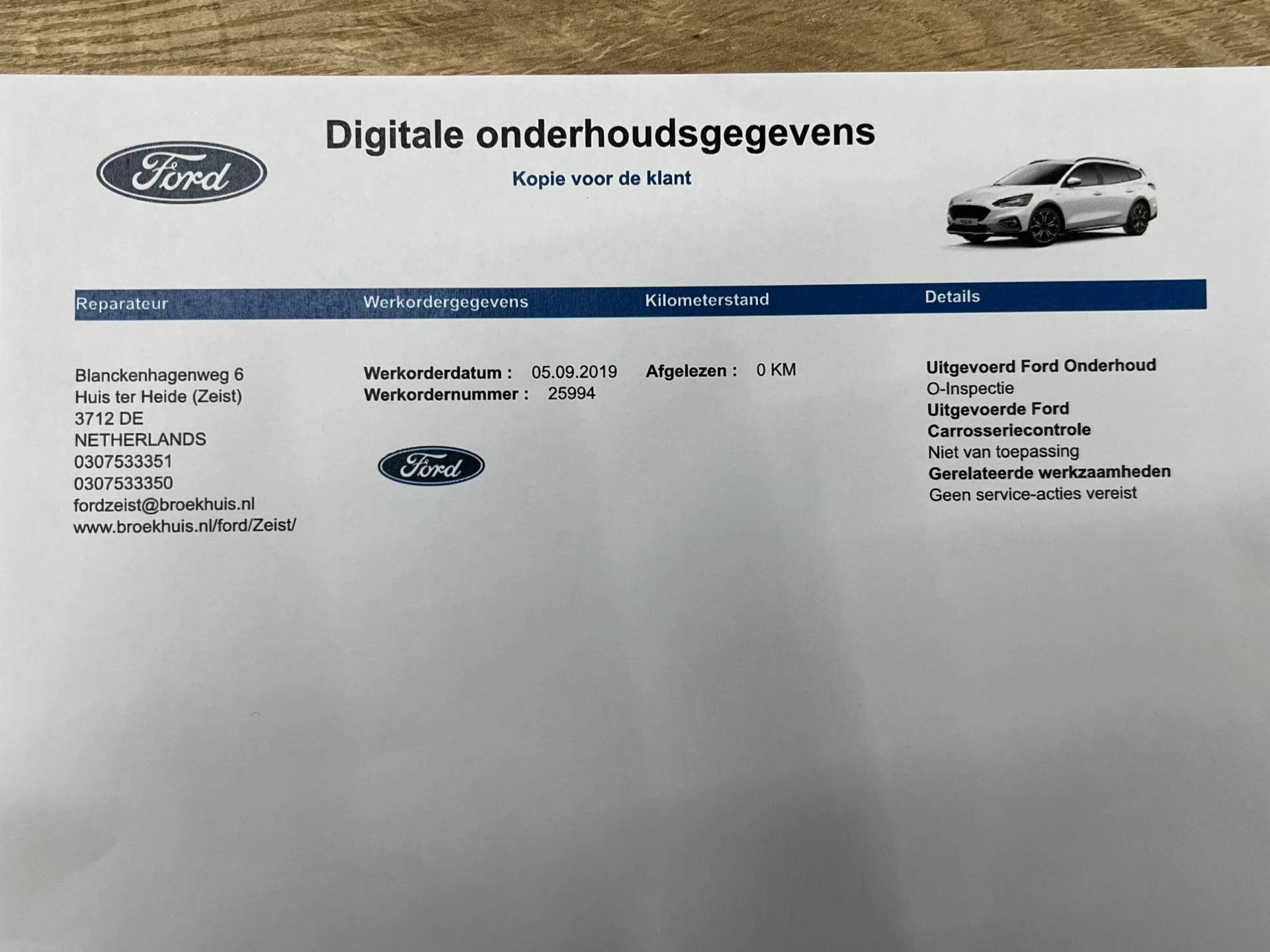Hoofdafbeelding Ford Focus