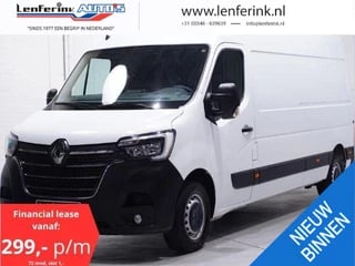 Renault Master 2.3 dCi 135 pk L3H2 Airco, Trekhaak Cruise Control, Laadruimte Pakket, PDC achter, 3-Zits