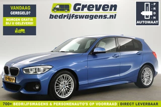 BMW 1 Serie 118i Edition M Sport 136PK Automaat Clima Cruise PDC LED Navi Leder 17"LMV