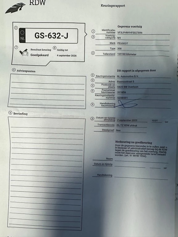 Hoofdafbeelding Peugeot 308