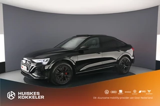 Hoofdafbeelding Audi Q8 Sportback e-tron Audi Q8 Sportback e-tron 55 quattro S Edition 115 kWh 408PK | Pano | Rood-Stiksel| ACC | Matrix | Ambient light | Comfortsleutel | Topview |