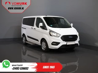 Ford Transit Custom Tourneo 2.0 TDCI €28.352,- incl. BTW/BPM Trend Combi/ Kombi/ 9 Persoons/ 9 P/ Cruise/ PDC/ Airco