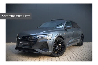 Audi e-tron e-tron 50 quattro Launch edition Black 71 kWh S-Line | Panoramadak | Stoelverwarming | Adaptive Cruise Control | Memory Seat | Parkeersensoren | Keyless | Apple Carplay | SOH 89,39%