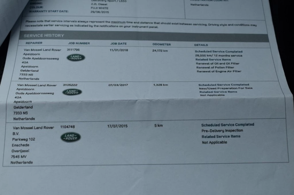 Hoofdafbeelding Land Rover Discovery Sport