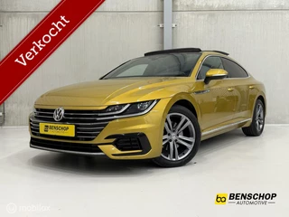 Hoofdafbeelding Volkswagen Arteon Volkswagen Arteon 2.0 TSI R-Line Panodak Virtual Carplay Leer Navi Camera LED
