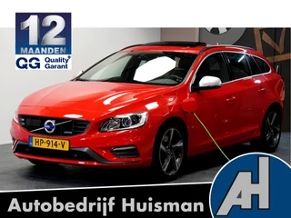 Hoofdafbeelding Volvo V60 Volvo V60 2.4 D6 AWD 215kW/286pk Aut6 PIHV R-Design ADAPT.CRUISE + CLIMA + ADAPT.BI-XENON + OPEN DAK + HARMAN/KARDON + STANDKACHEL + BLIS + STOELVERWARMING V&A + AFN.TREKHAAK + CAMERA + KEYLESS ENTRY&GO + ON-CALL + PARKSENSOREN V&A + 18" LM-VELGEN!!