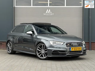 Audi S3 Sportback 2.0 TFSI/300pk S3 quattro S Line Plus|2015|3x S-line|Remus|Pano|Stoelverw.|Cruise|18" LMV