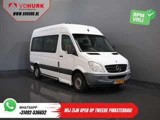 Mercedes-Benz Sprinter 313 2.2 CDI Aut. L2H2 €8.772,- Incl. BTW EXPORT Combi/ 9 Persoons/ Kombi/ 9P/ Airco/ Rolstoellift/ Electr. deur/ APK 9-2026