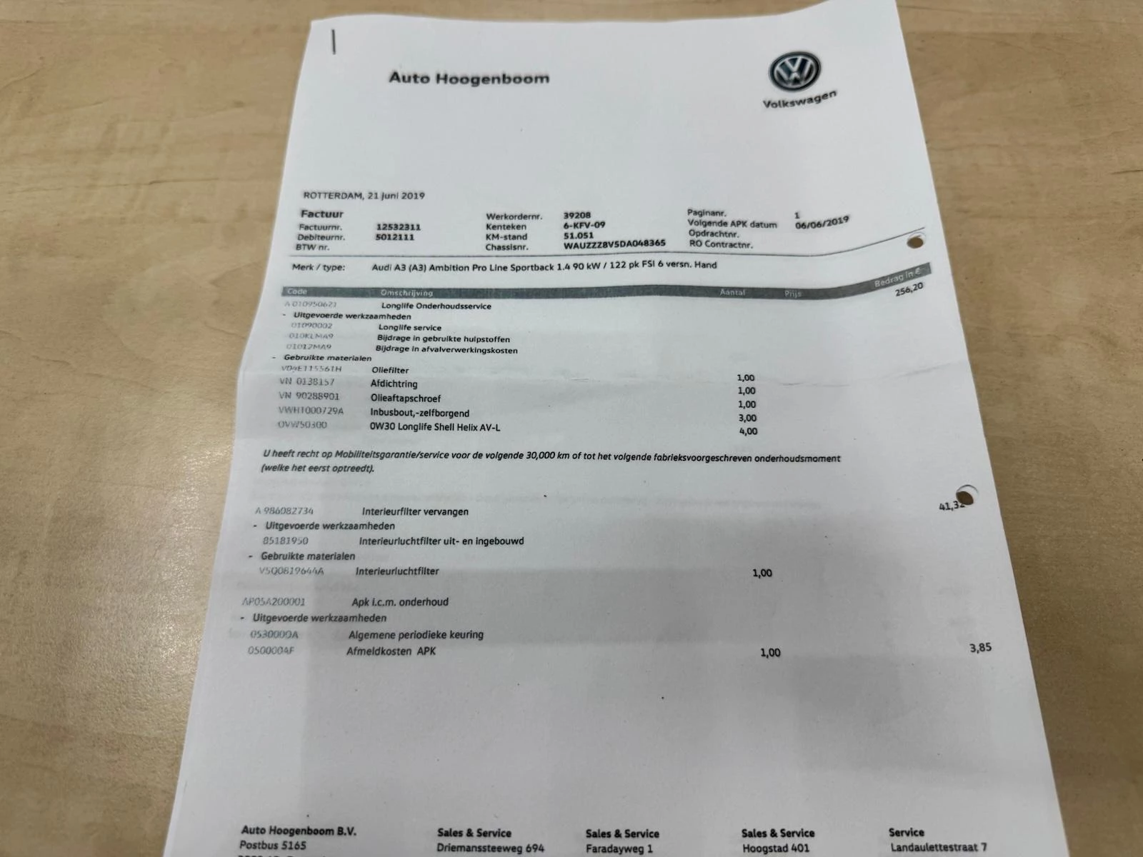Hoofdafbeelding Audi A3