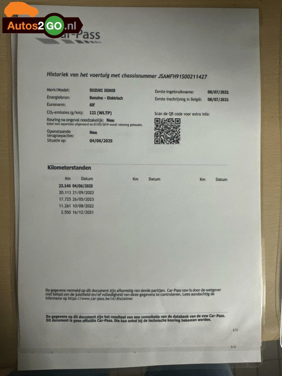 Hoofdafbeelding Suzuki Ignis