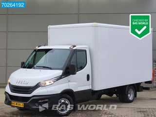 Iveco Daily 35C16 Automaat Laadklep Bakwagen Airco Camera Meubelbak Koffer Gesloten laadbak 19m3 Airco