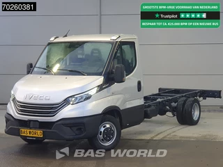 Iveco Daily 35C21 Automaat 410wb Dubbellucht 2025model Chassis Cabine ACC Fahrgestell Airco