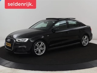 Audi A3 35 TFSI Advance Sport | Panoramadak | S-Line |  Stoelverwarming | Half leder | Carplay | Virtual Cockpit | Navigatie | Cruise control | Full LED | DAB | Sportstoelen | Parkeerhulp