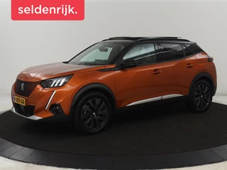Peugeot e-2008 EV GT 50 kWh | SOH 91% | 3 Fase | Panoramadak |  Leder/Alcantara | Adaptive cruise | Carplay | 18'' | Camera | Navigatie | Climate control | Dodehoek detectie | Cruise control
