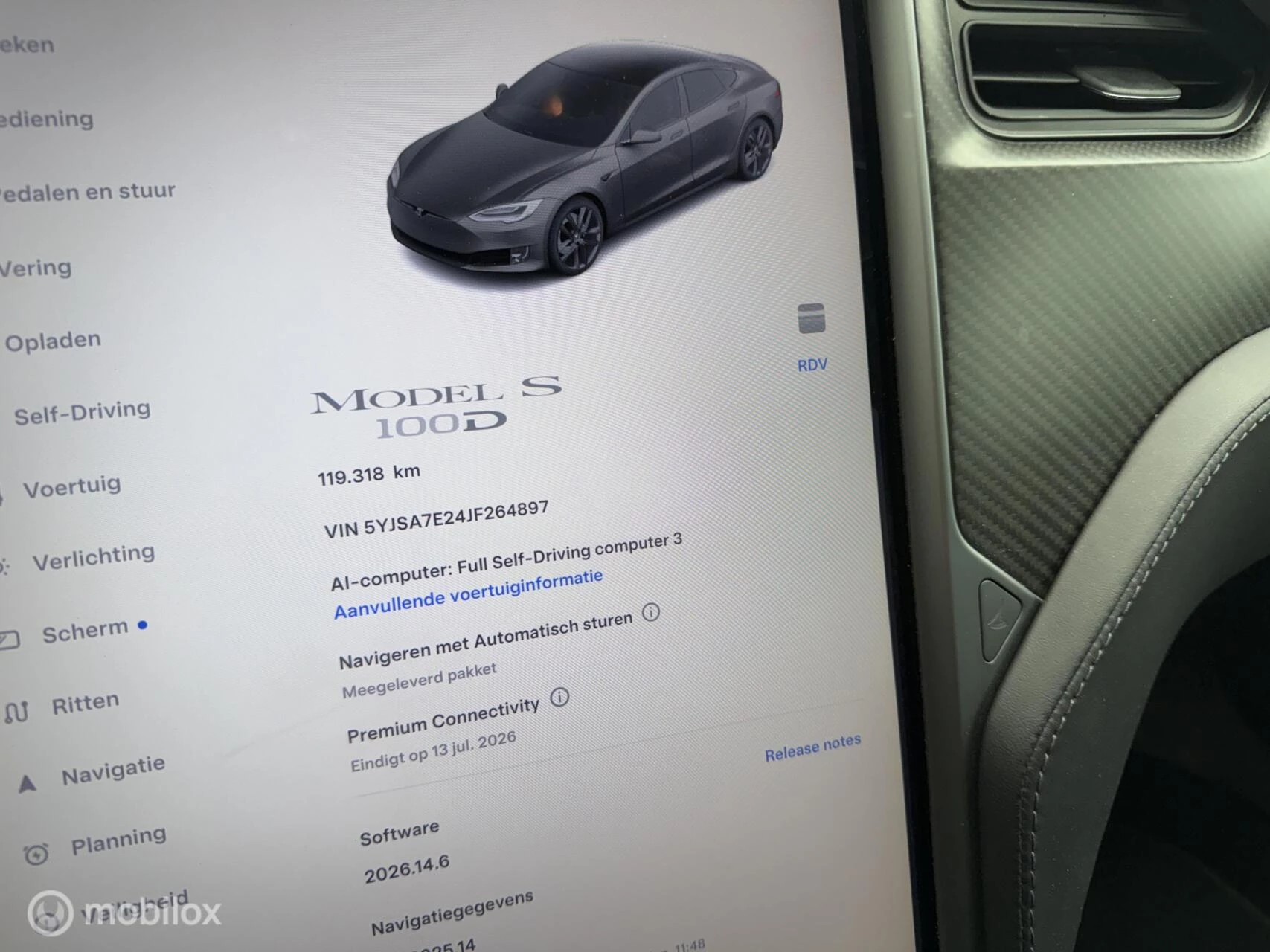 Hoofdafbeelding Tesla Model S
