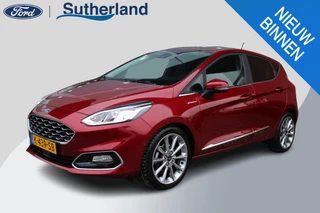 Ford Fiesta 1.0 EcoBoost 125 PK Hybrid Vignale | Trekhaak | Camera | Lederen bekleding | Adaptieve Cruise Control | BLIS | Keyless Entry | Navigatie | Winterpack