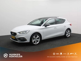 SEAT Leon FR Business Intense 1.4 TSI e-Hybrid 204pk DSG Automaat Panoramadak, Achteruitrijcamera, Cruise control, Navigatie, Stoelverwarming, LED verlichting, Parkeersensoren, Stuurwiel verwarmd