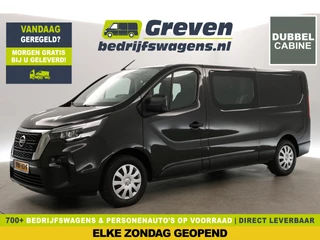 Nissan Primastar 2.0 dCi L2H1 N-Connecta | Dubbele Cabine | 6 Persoons | Airco Camera Carplay Cruise LED Navi Trekhaak PDC