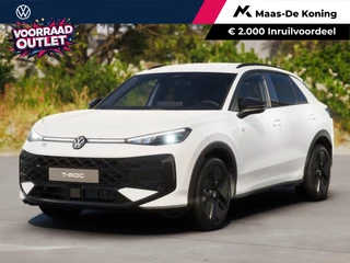Volkswagen T-Roc R-Line First Edition 1.5 eTSI 150 PK 7 versn. DSG · Electrische achterklep · Achteruitrijcamera · Draadloze telefoonlader · Voorraad OUTLET · Prijs is inclusief inruilpremie ·