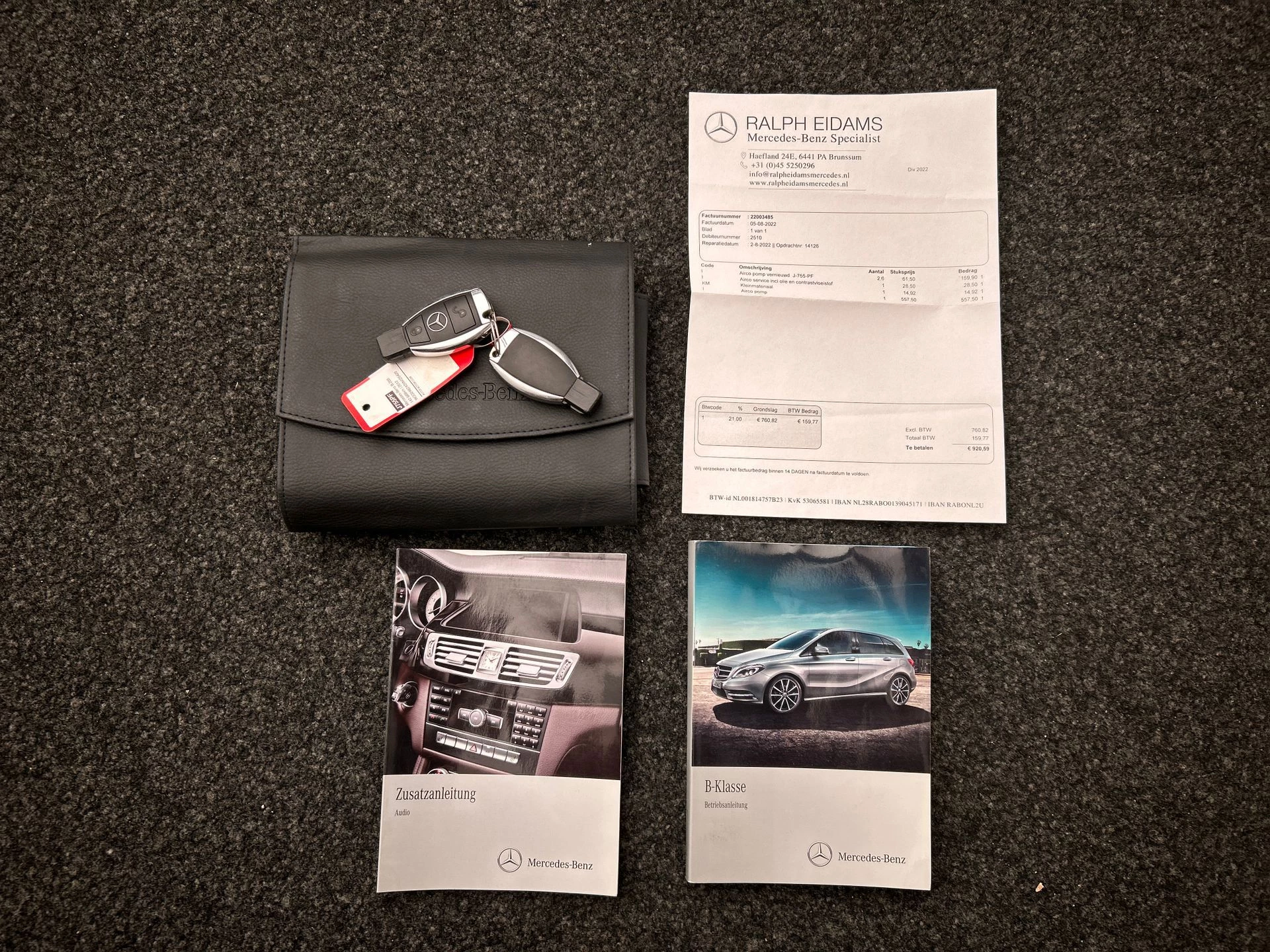 Hoofdafbeelding Mercedes-Benz B-Klasse