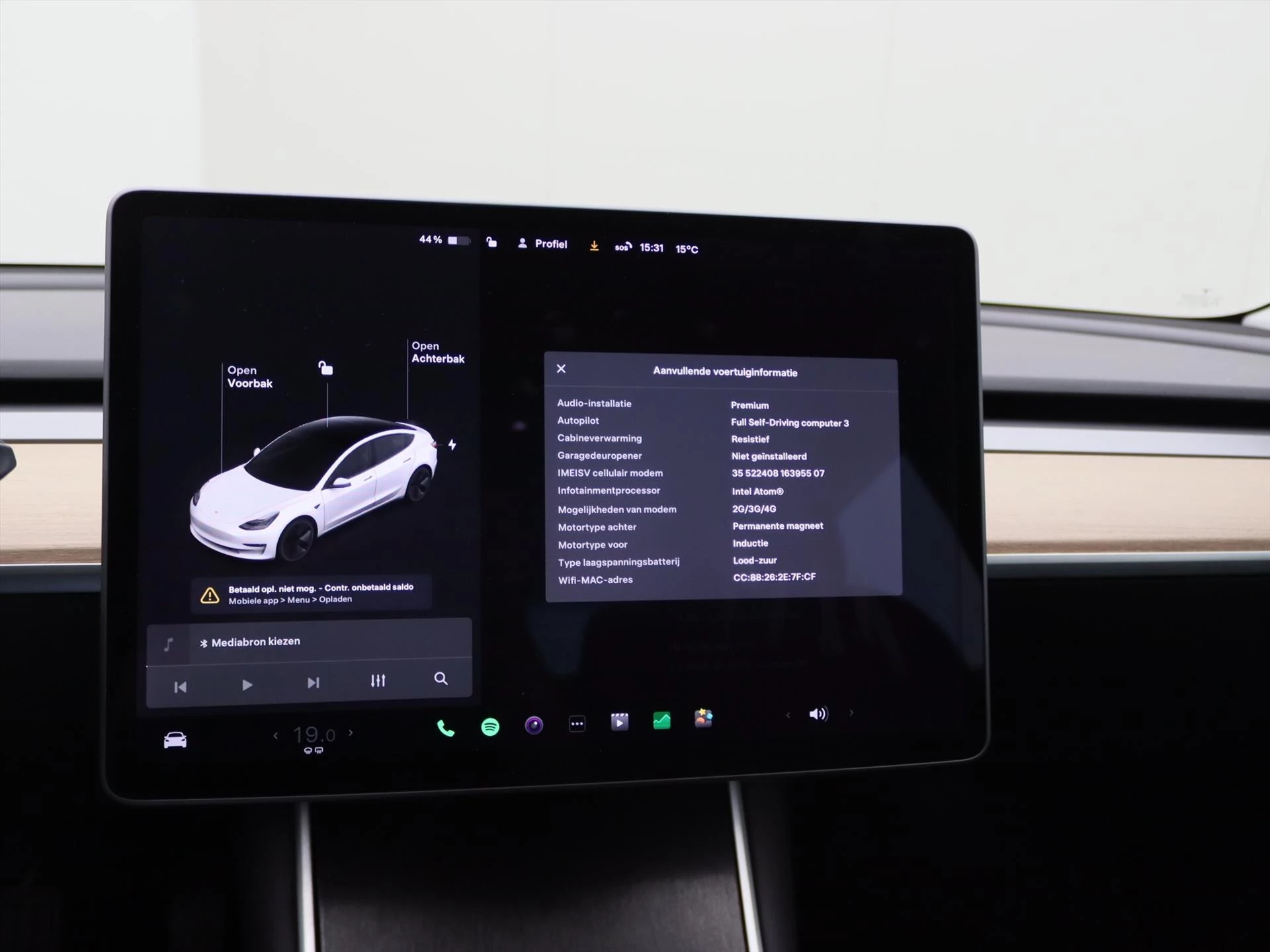 Hoofdafbeelding Tesla Model 3